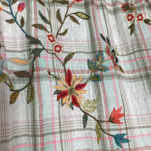 Johnny Was Lidia Effortless Peasant Top Med - Picture 7 of 9